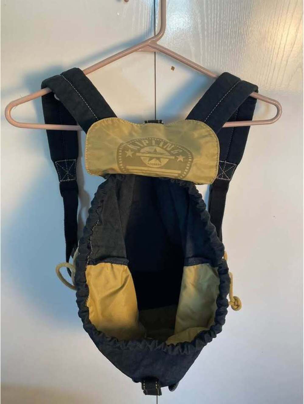 Vintage Kipling Nylon Drawstring Backpack - Picture 4 of 4
